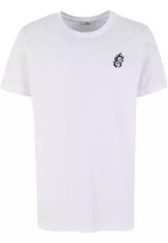 Футболка MisterTee "Мужская футболка MisterTee Dice Fire EMB", белый