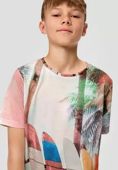 Футболка MIT SUBLIMATION s.Oliver, кремовый