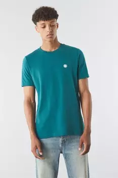 Футболка Митчелл из 100% хлопка Pretty Green, бирюзовый