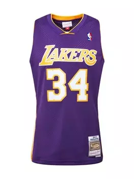 Футболка Mitchell & Ness LA LAKERS - NBA SWINGMAN, темно фиолетовый