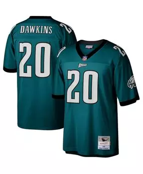 Футболка Mitchell & Ness Men's Brian Dawkins Midnight Green Philadelphia Eagles 1996 Legacy, темно-зеленый