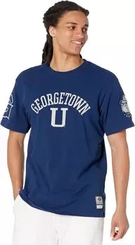 Футболка Mitchell & Ness NCAA Champ City Short Sleeve Tee Georgetown, темно-синий