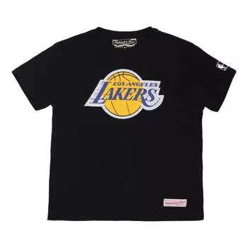 Футболка Mitchell & Ness x NBA Los Angeles Lakers T-shirt 'Black', черный