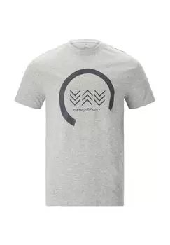 Футболка Mitchin с великолепным принтом спереди CRUZ, цвет 1005 Light Grey