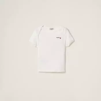 Футболка Miu Miu, белый