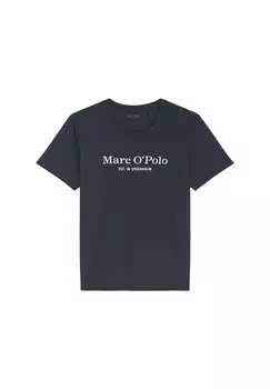 Футболка Mix & Match, хлопок Marc O'Polo, синий