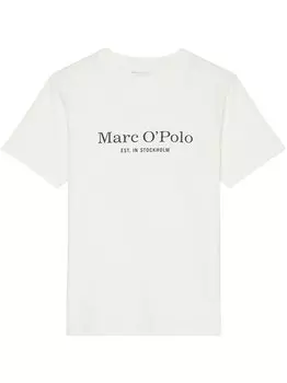 Футболка mix & match из хлопка Marc O'Polo, белый