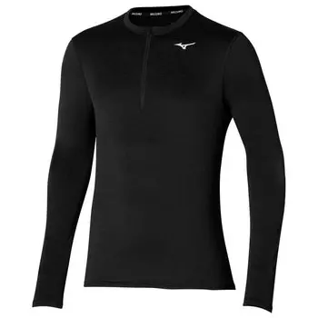 Футболка Mizuno Impulse Core Half Zip, черный