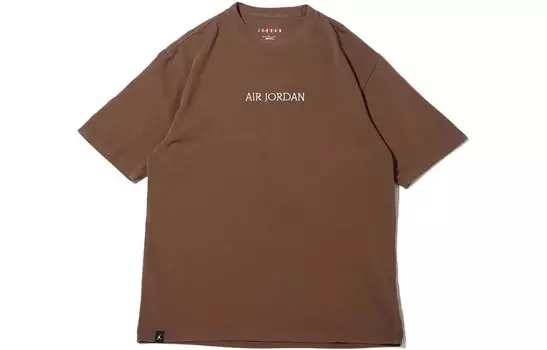 Футболка MJ AIR JDN WM мужская коричневая Jordan, коричневый