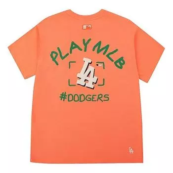 Футболка MLB Los Angeles Dodgers Alphabet Logo Short Sleeve Unisex Red, красный