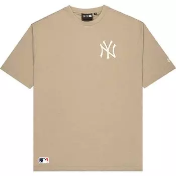 Футболка MLB NEW YORK YANKEES LEAGUE ESSENTIALS OVERSIZED T-SHIRT New Era, цвет Braun
