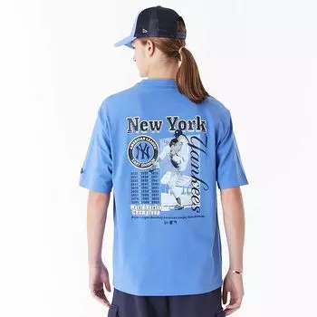 Футболка MLB NEW YORK YANKEES PLAYER GRAPHIC OVERSIZED T-SHIRT New Era, цвет Blau