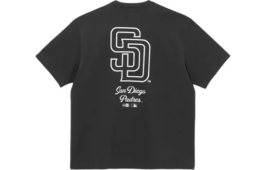 Футболка Mlb X унисекс угольно-серая New Era, серый