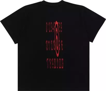 Футболка MM6 Maison Margiela Basic Jersey 'Black', черный