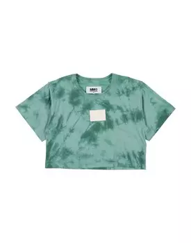 Футболка Mm6 Maison Margiela, зеленый