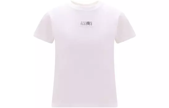 Футболка Mm6 Maison Margiela женская, белый