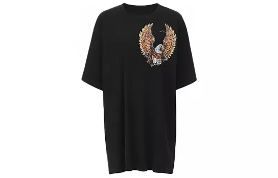 Футболка Mm6 Maison Margiela женская, черный