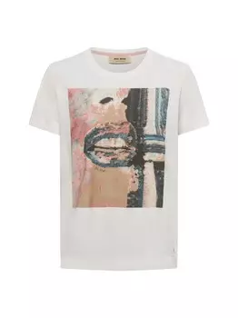 Футболка ммкарна Mos Mosh, экрю