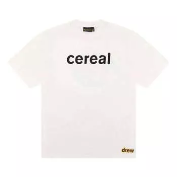 Футболка mmmmm cereal t-shirt 'white' Drew House, белый