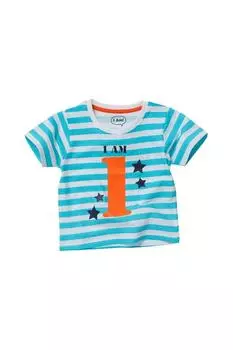 Футболка «Мне 3 дня рождения» I Am!, синий