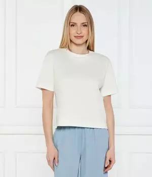 Футболка многоцветная Relaxed fit Weekend Max Mara, экрю
