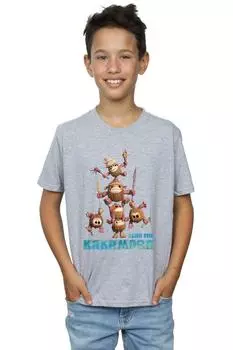 Футболка «Моана: Бойся Какаморы» Disney, серый