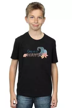 Футболка Moana One With The Waves Disney, черный