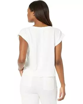 Футболка Mod-o-doc Supersoft Sanded Jersey Boxy Muscle Tee, слоновая кость