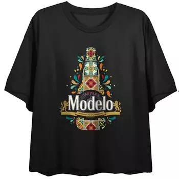 Футболка Modelo для юниоров с латиноамериканским рисунком и рисунком Licensed Character, черный