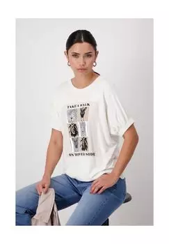 Футболка monari, кремовый