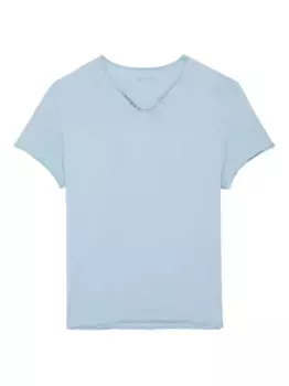 Футболка Monastir с V-образным вырезом Zadig&Voltaire, синий