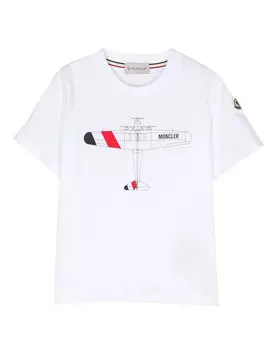 Футболка Moncler, белый