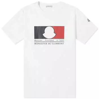 Футболка Moncler Box Logo, белый