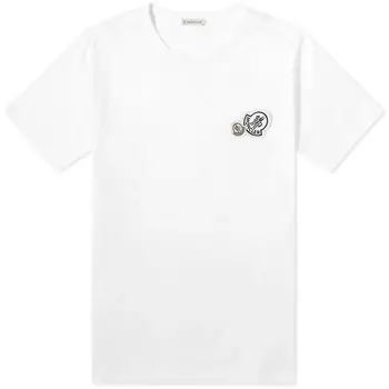 Футболка Moncler Double Badge Tee