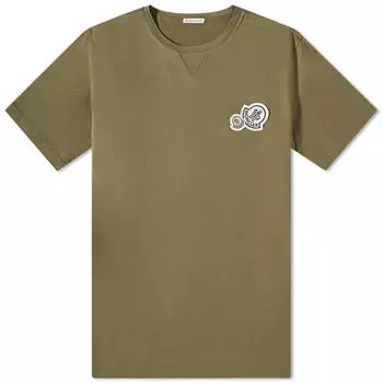 Футболка Moncler Double Badge Tee