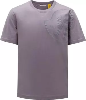 Футболка Moncler Genius x 1017 ALYX 9SM Logo T-Shirt 'Lilac', фиолетовый