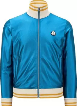 Футболка Moncler Genius Zip Up Sweatshirt Yellow/Orange, желтый