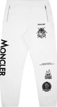 Футболка Moncler Jersey Bottoms 'White', белый