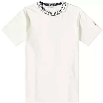 Футболка Moncler Logo Ribbed Tee