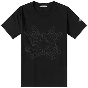 Футболка Moncler M Mirror Logo Tee