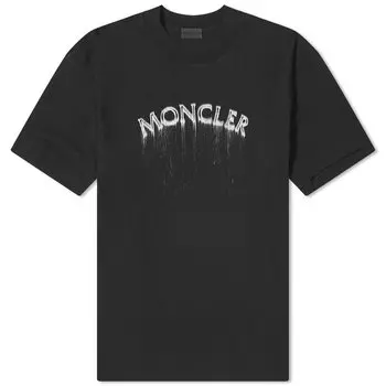 Футболка Moncler Matt Black, черный