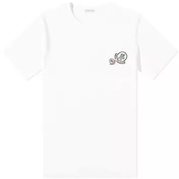 Футболка Moncler Multi Logo, белый
