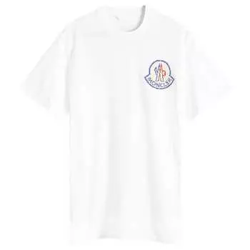 Футболка Moncler Pixel Logo T-Shirt, белый