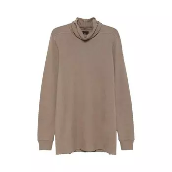 Футболка Moncler x Rick Owens Knitted Surf Tee Dust, желто-коричневый