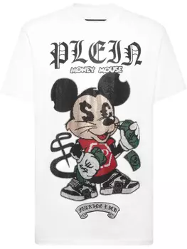 Футболка Money Mouse Philipp Plein, белый