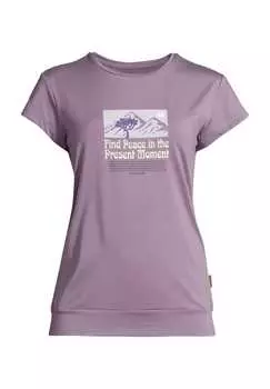 Футболка "мони" быстросохнущая мягкая Moorhead, пурпурный