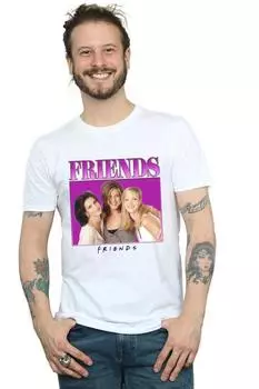 Футболка Monica Rachel Phoebe Homage Friends, белый