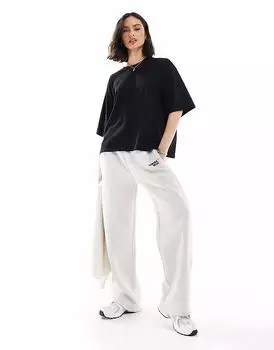 Футболка Monki свободного кроя черного цвета