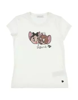 Футболка Monnalisa, белый