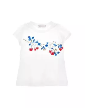 Футболка Monnalisa, белый